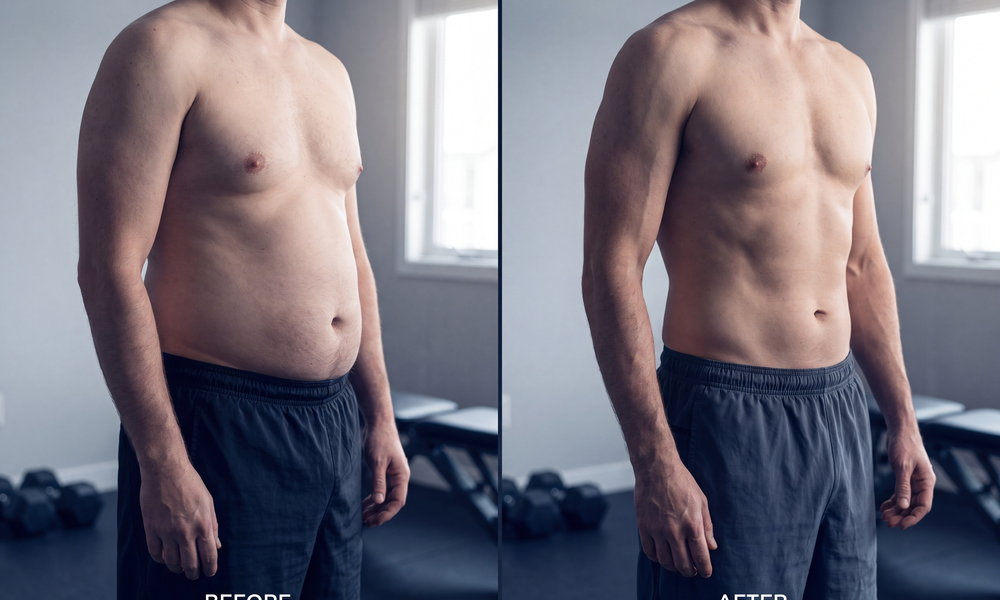 Daniel R. before and after